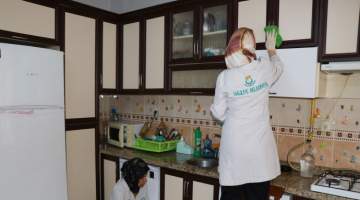 Bayram öncesi haneler temizleniyor