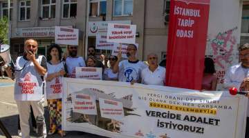 TTB AHEK ve SES’in Vergide Adalet Eylemleri 16’ıncı Haftasında!