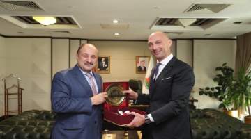 Unıcef Heyeti Başkan Gülpınar’ı Ziyaret Etti