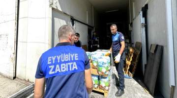 Eyyübiye Zabıta Ekipleri Tüm Şehrin Sağlığını Koruyor