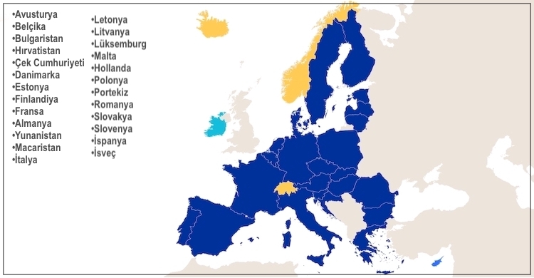 Reddedilen Schengen vizeleri 130 milyon Avro fon yarattı