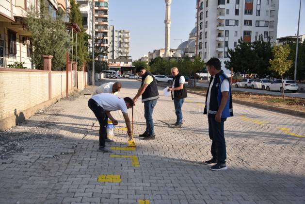 Ayvanat Mahallesi’ndeki semt pazarı yeri hazırlıkları tamamlandı