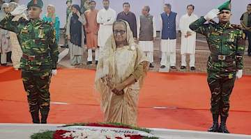 Hasina gitti, gelen ordu mu?