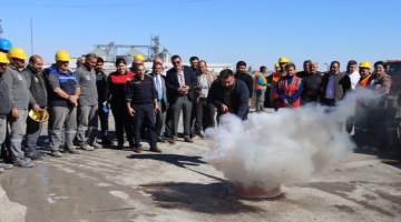 Büyükşehir Personeline Yangına Müdahale Eğitimi Verildi