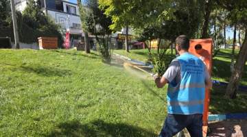 Eyyübiye Parklarında Bakım Zamanı
