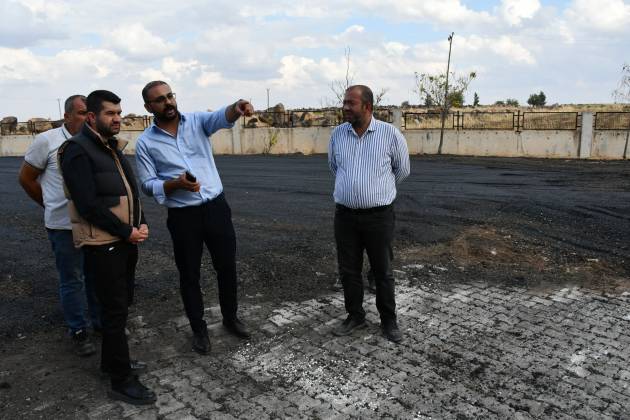 Siverek Belediyesi hastanede otopark alanı oluşturdu