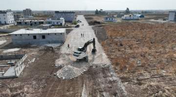 Büyükşehir’den Harran Ve Birecik’te Üst Yapı Çalışmaları