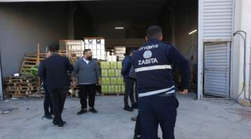 Eyyübiye’de Büyük Zabıta Operasyonu