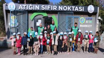 Haliliye Belediyesi ile 6 bin öğrenci sıfır atık sertifikası aldı