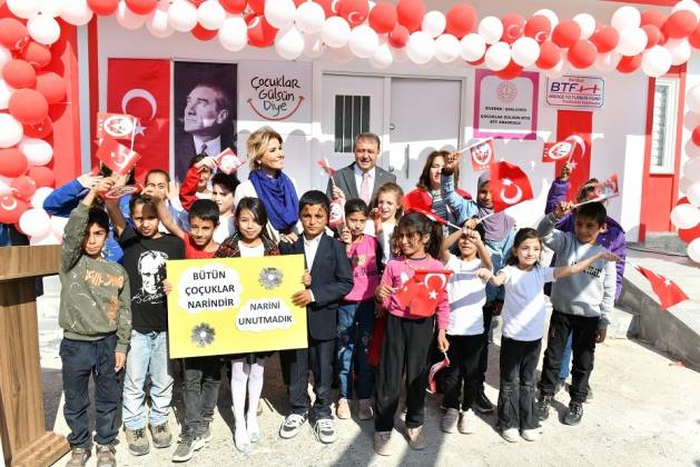 Çocuklar Gülsün Diye Derneği 55. Anaokulunu Siverek’te Açtı