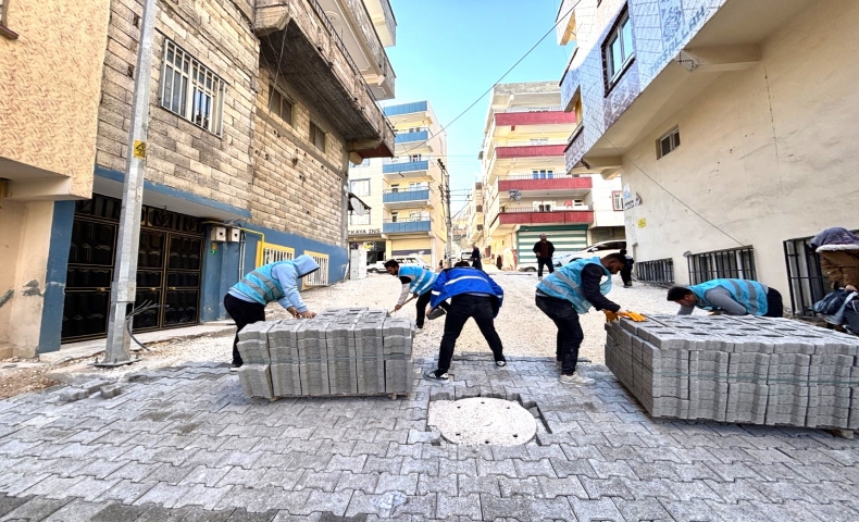 Eyyübiye Sokakları Yenileniyor