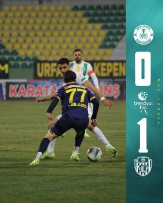 Şanlıurfaspor Kendi Evinde Ankaragücü’ne 1-0 Yenildi