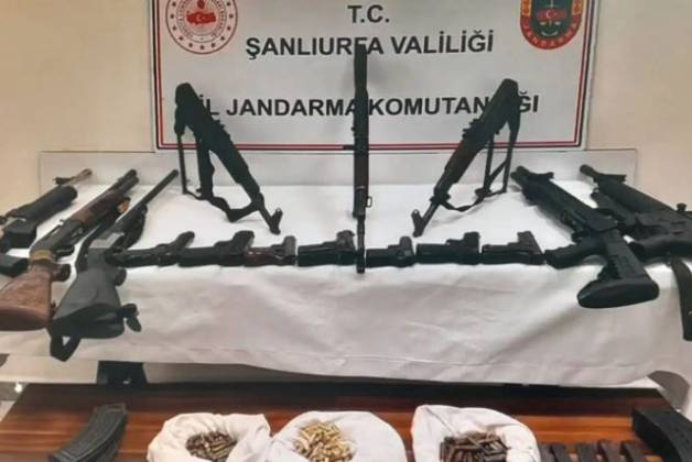 Şanlıurfa’da Silah Kaçakçılığı Operasyonu: 9 Gözaltı