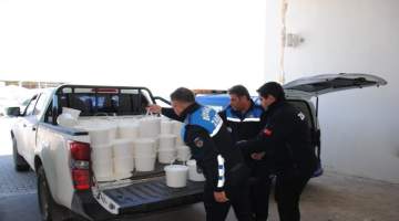 Sağlıksız koşullarda üretilen 120 kova yoğur ele geçirildi