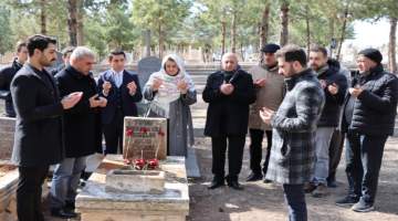 Abdullah Balak, kabri başında anıldı