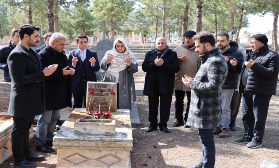 Abdullah Balak, kabri başında anıldı