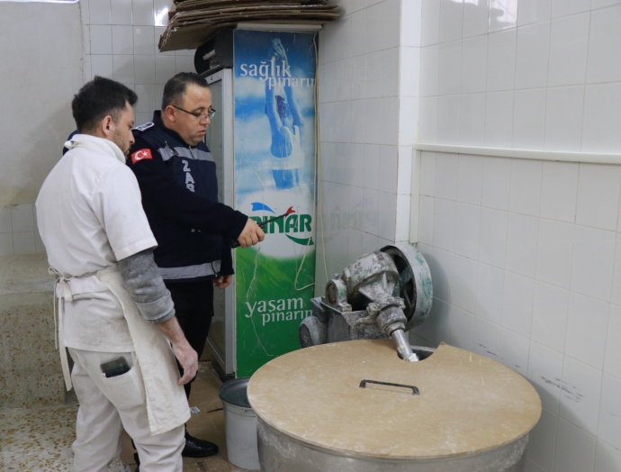 Ramazan öncesinde Haliliye Zabıtası fırın ve unlu mamullerine sıkı denetim