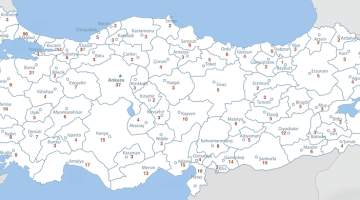 Altı ilin milletvekili sayısı değişti