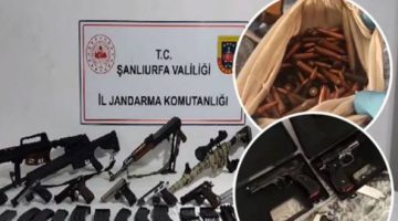 Şanlıurfa’da silah operasyonu: 23 Gözaltı