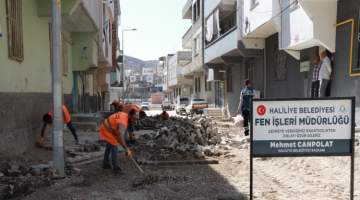 Haliliye’de güvenli ulaşım ağı için yollar onarılıyor