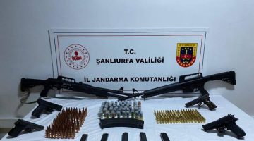Şanlıurfa’da Narkotik ve silah kaçakçılığı operasyonu