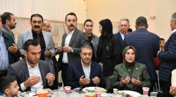 Vali Hasan Şıldak, da Viranşehir halkıyla iftarda bir araya geldi