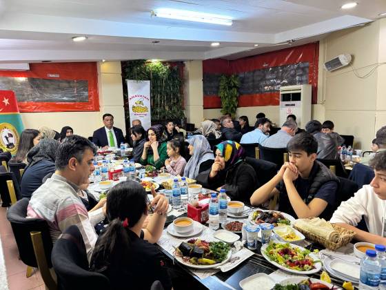 Halil Aslan, Ramazan’da Şehit ve Gazileri unutmadı