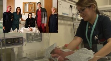 Şanlıurfa’da beşiz bebeklerden birisi hayata tutunamadı