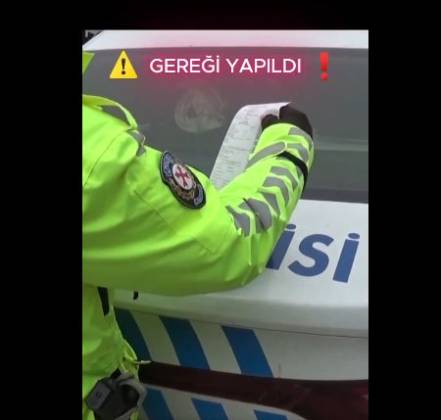 Şanlıurfa’da Makas Atarak Trafiği Tehlikeye Düşüren Sürücüye Gereği Yapıldı