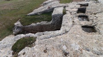 Kaya Mezarları Envantere Kaydedildi