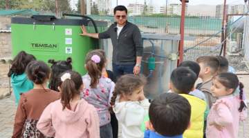 Minik öğrencilere çevre bilinci aşılandı