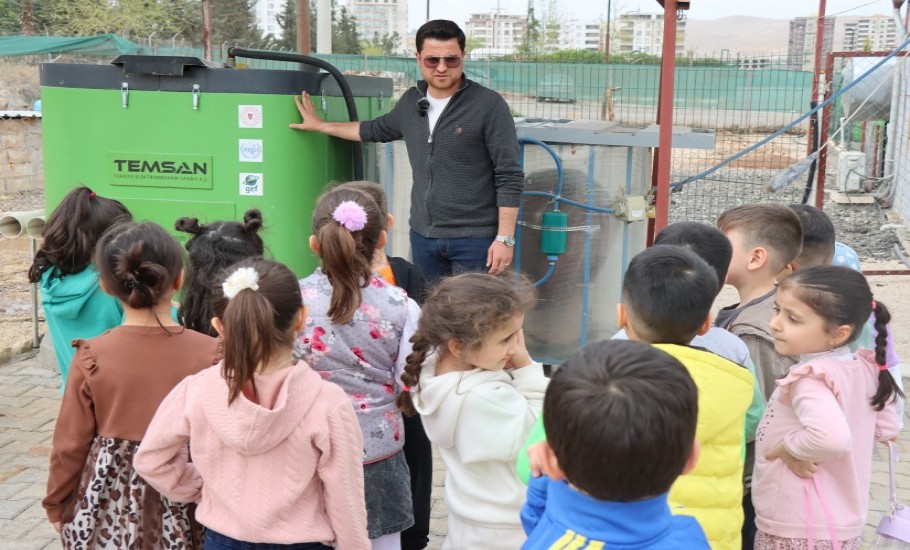 Minik öğrencilere çevre bilinci aşılandı