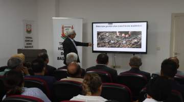 Şanılurfa’da çiftçilere gübreleme eğitimi