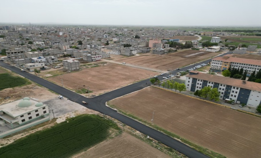 Suruç’ta yollar yollar yenileniyor, yüzler gülüyor
