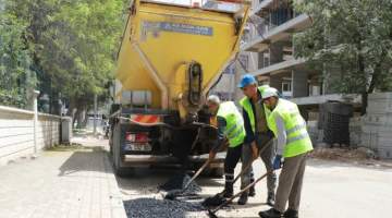 Haliliye Belediyesi’nden asfalt çalışması