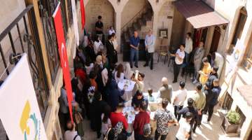 Haliliye’de kursiyerlerin sergisi göz doldurdu