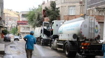 Haliliye’de temislik seferberliği devam ediyor