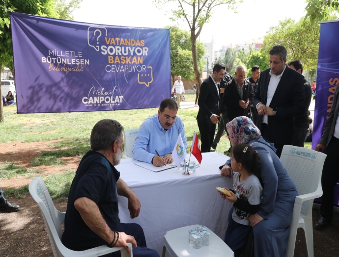 Vatandaşlar sordu, Başkan Canpolat cevapladı
