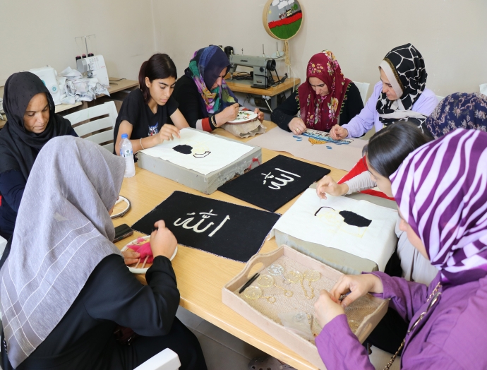 Haliliye Belediyesi kadınlara yönelik eğitim programlarını sürdürüyor
