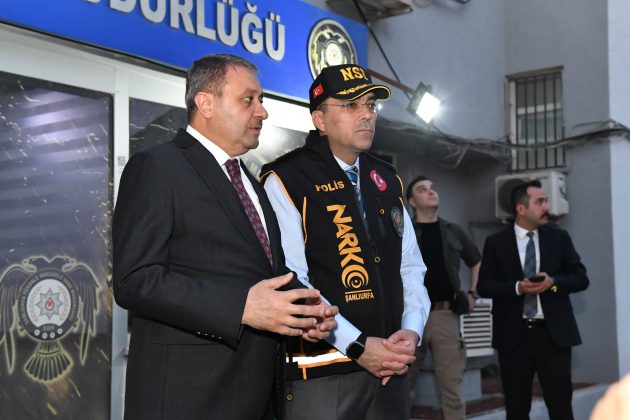 Şanlıurfa’da 400 Polisle Düzenlenen Narkotik Operasyonu