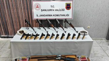 Şanlıurfa’da silah kaçakçılarına yönelik operasyon yapıldı