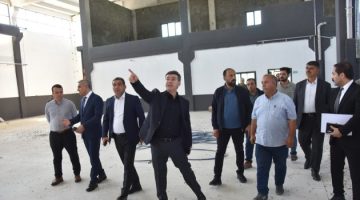 Başkan Bucak, Siverek OSB’de İncelemelerde Bulundu