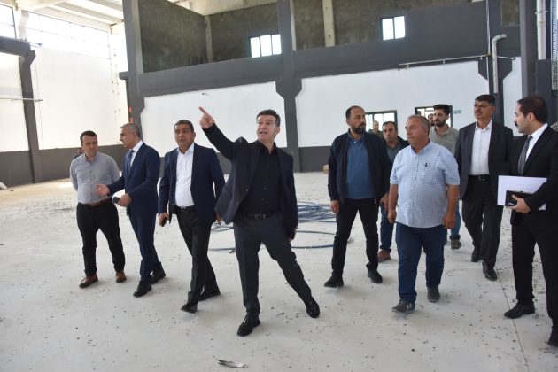Başkan Bucak, Siverek OSB’de İncelemelerde Bulundu