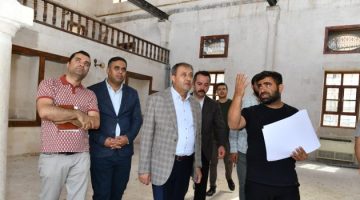 Vali Şıldak Hükümet Konaklarını inceledi