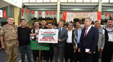 Mahalleler arası Halk Oyunları yarışması tamamlandı