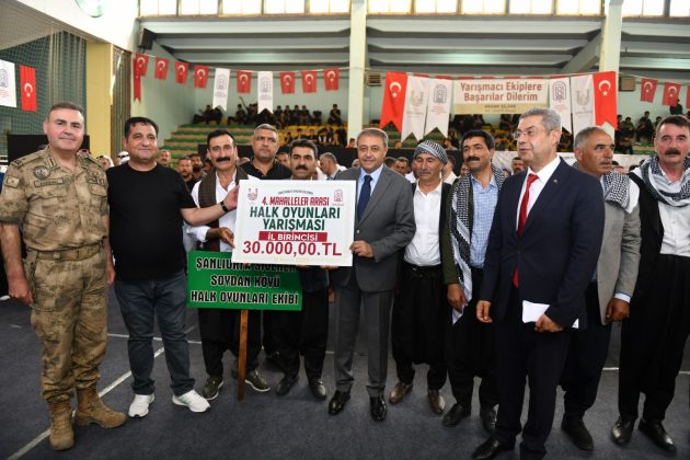 Mahalleler arası Halk Oyunları yarışması tamamlandı