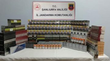 Şanlıurfa’da “Tütün ve Alkol Kaçakçılarına Yönelik” operasyon