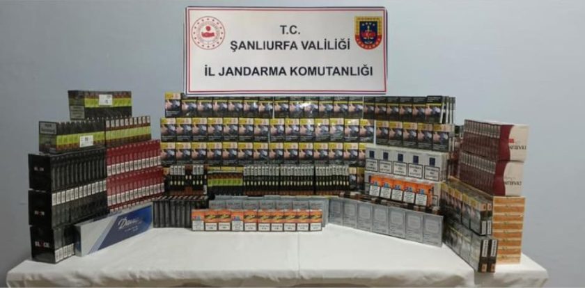 Şanlıurfa’da “Tütün ve Alkol Kaçakçılarına Yönelik” operasyon