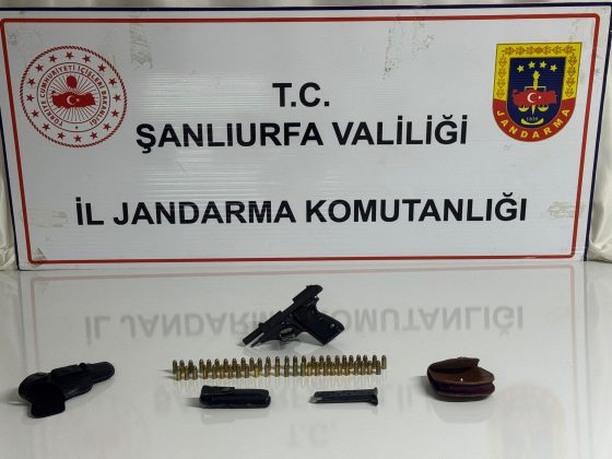 Şanlıurfa, Siverek ve Birecik’te silah operasyonu