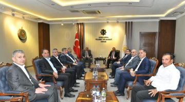 Vali Şıldak, Sanayici ve üreticilerle buluştu